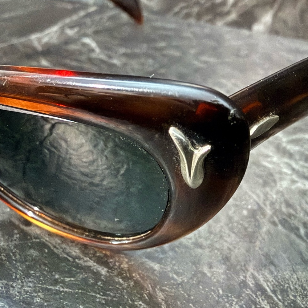 1960’s RAY-BAN Bausch & Lomb “Alita" Cat Eye Sunglasses Vintage - Picture 6 of 16